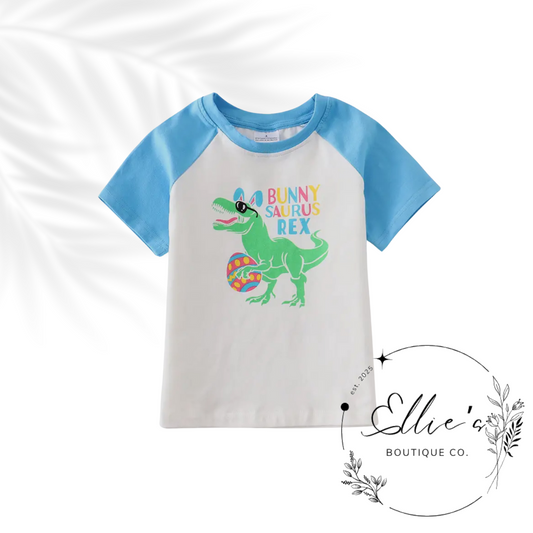 Easter Dinosaur Boy Top