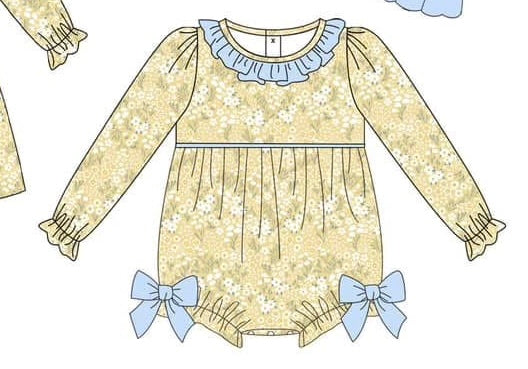 Yellow Floral BUBBLE