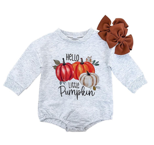 Hello Little Pumpkin Bubble